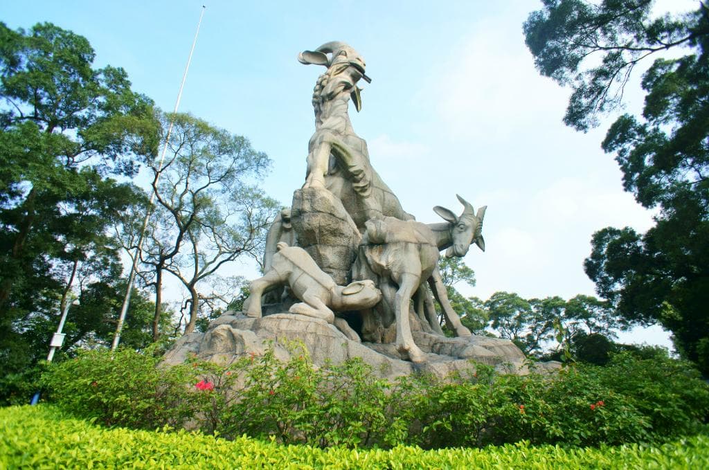 The Statue of Five Rams