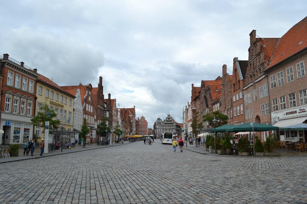 Люнебург. окрестности музея соли