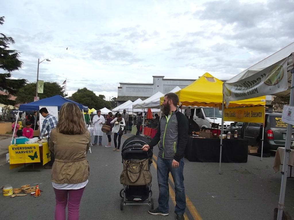 Fun evening at Farmer's Market