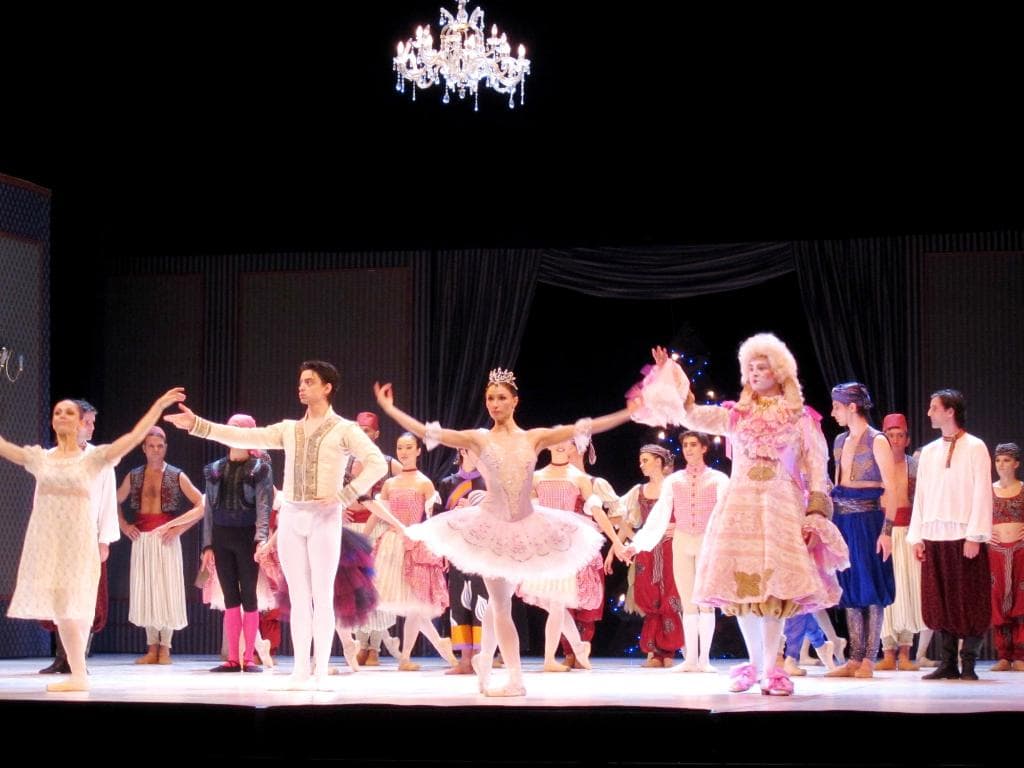 View on the stage