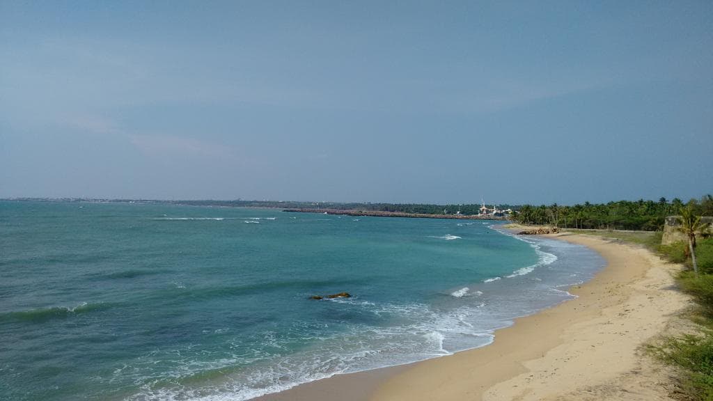 View of Kanyakumari.
