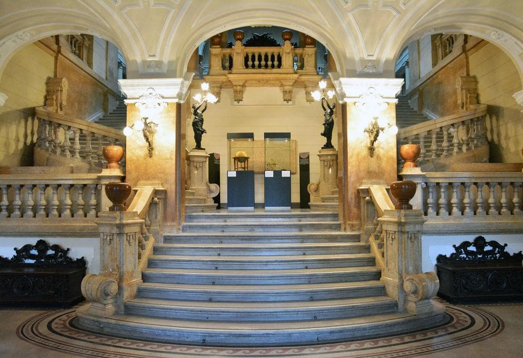 Museum interior - entrance hall