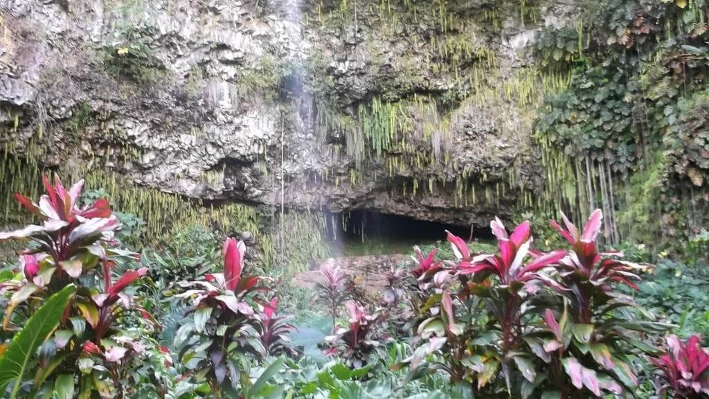 A la grotte
