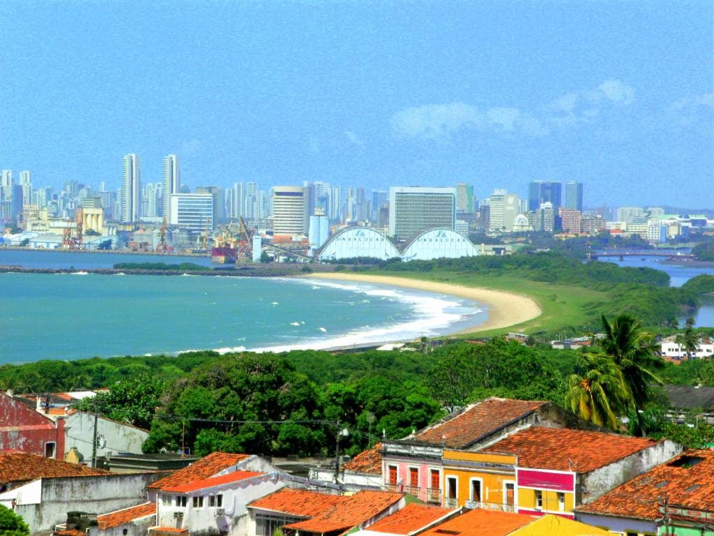 Vista do alto de Olinda - PE