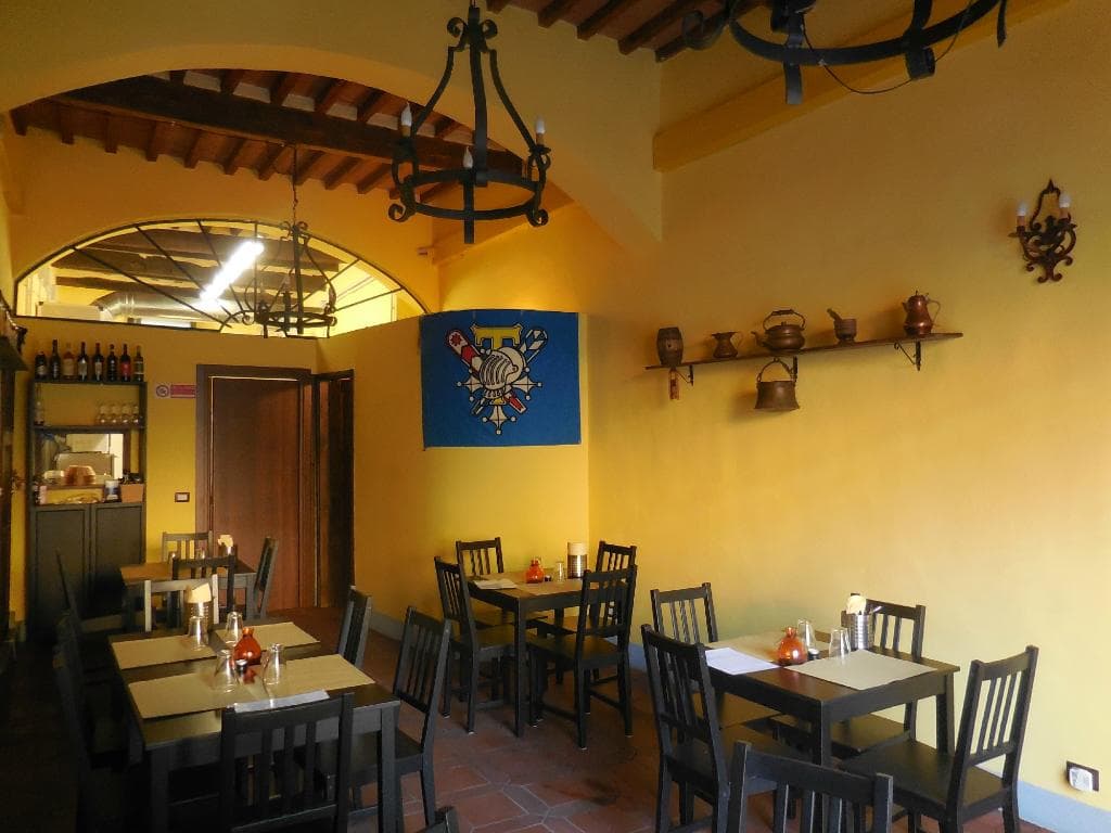 panoramica del locale. Un localeideale per una cena di coppia