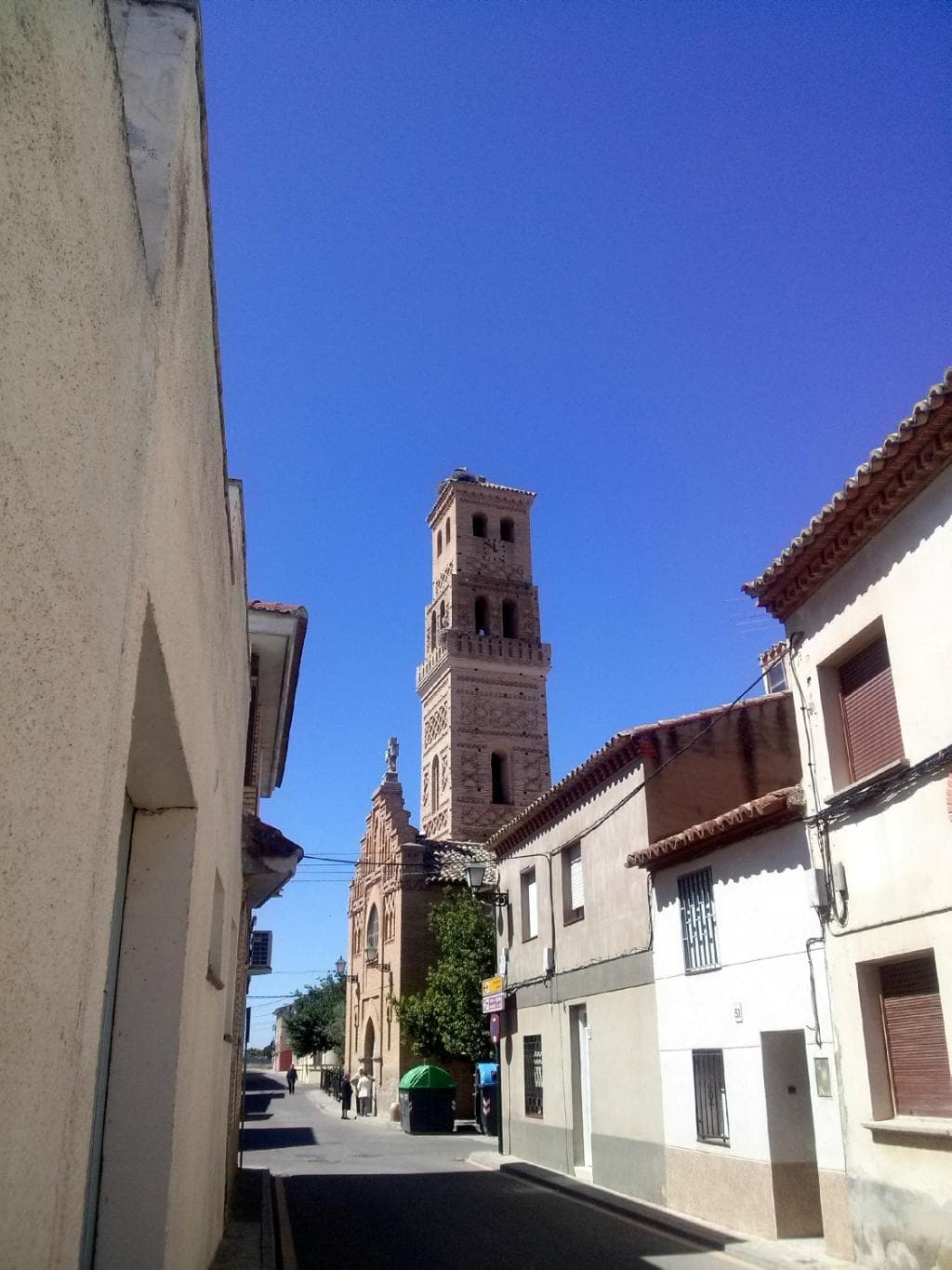 panorámica del templo mudejar