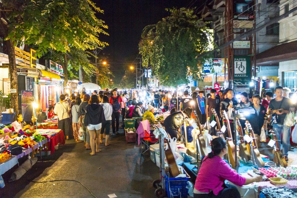 Saturday Night Market Walking Street