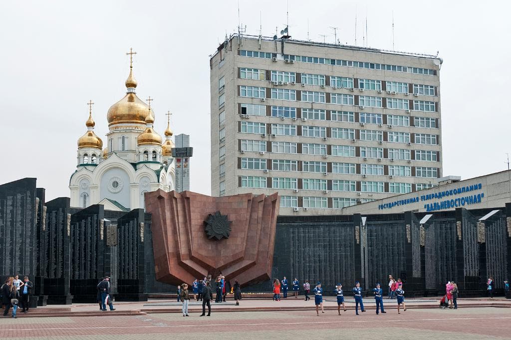 Монумент на Площади Славы