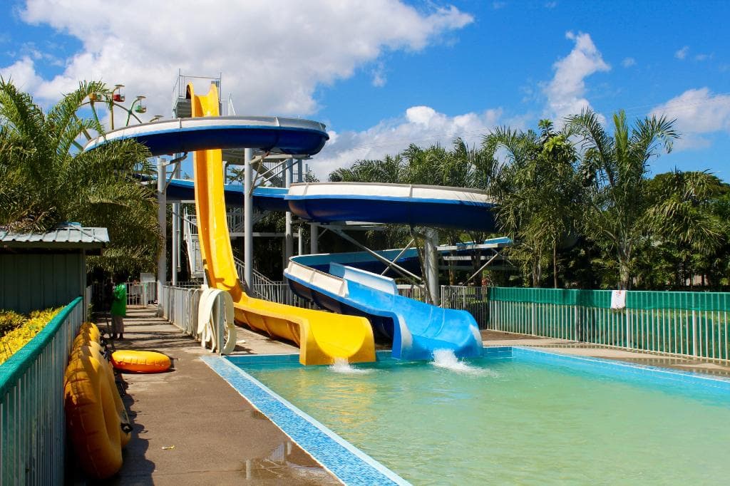 water slide
