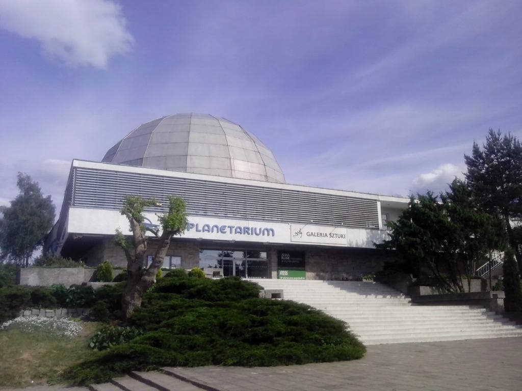 Здание планетария в Ольштыне