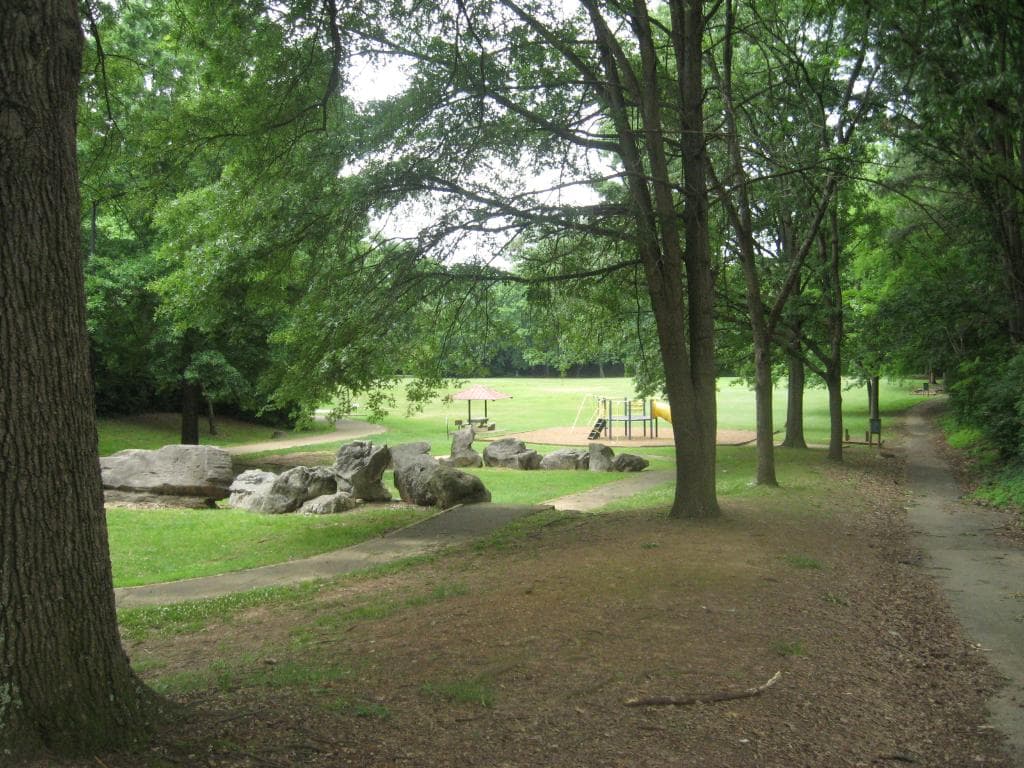 Seating and picnic area