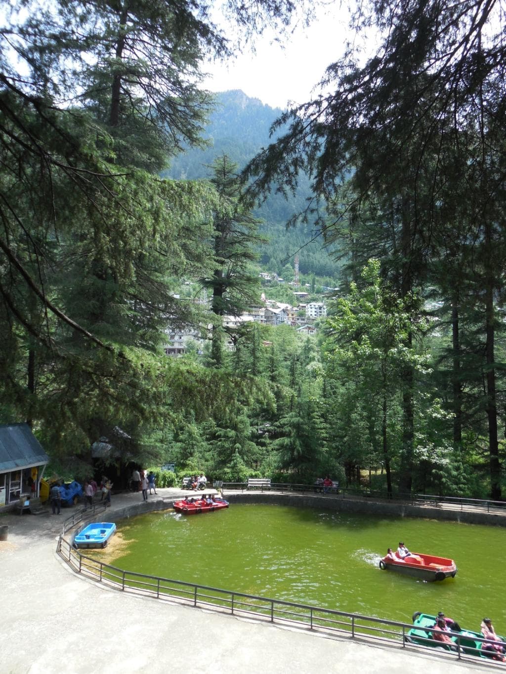 Boating at Van Vihar , Manali, Himachal Pradesh