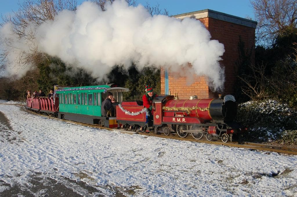 Santa trains at Rhyl watch website for details