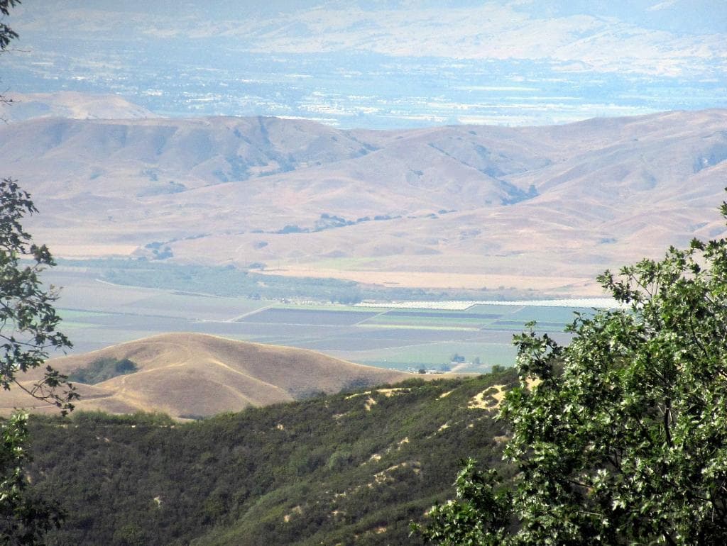View from Fremont Peak State Park, San Juan Bautista, Ca