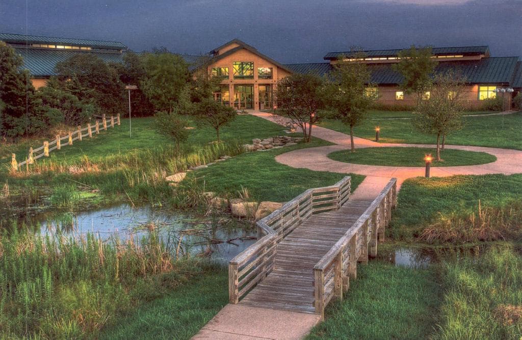 The Great Plains Nature Center glows with life. Photo by Thane Rogers.