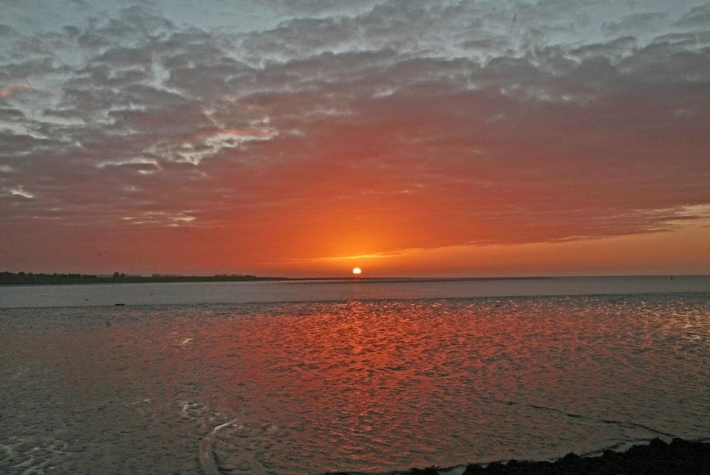 June sunrise over The Swale. Oare.