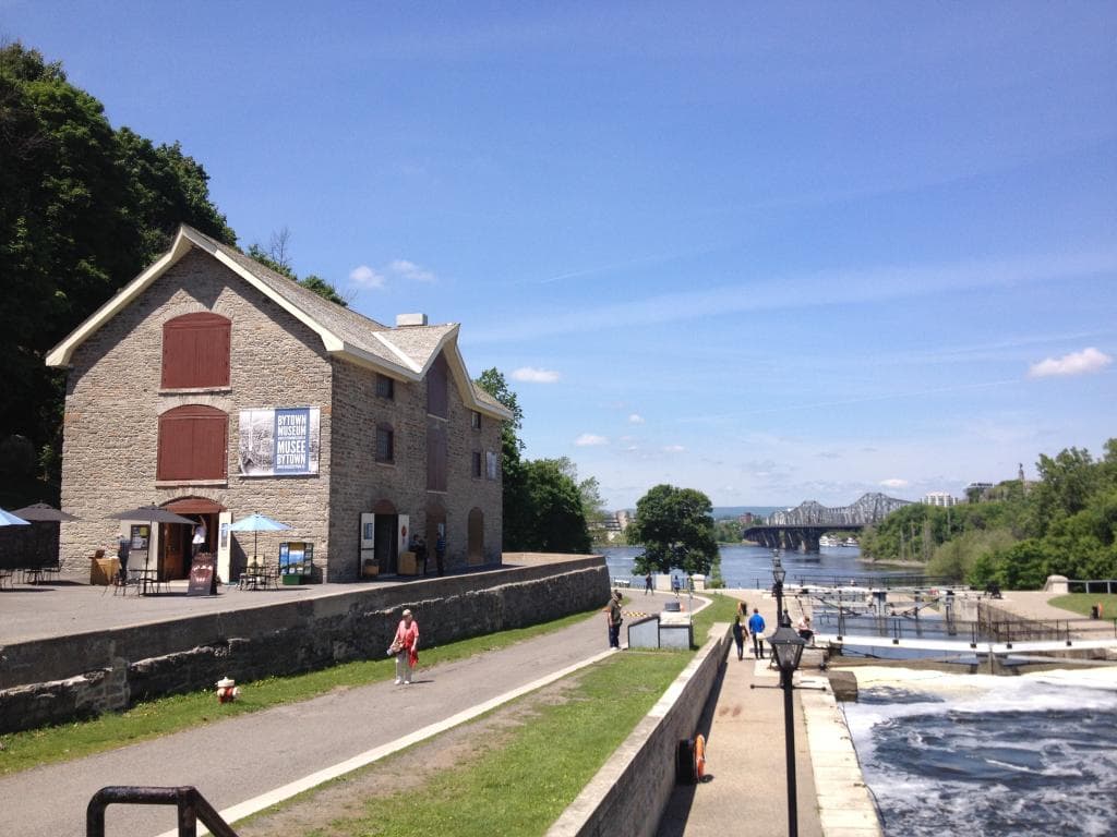 Bytown Museum and the Rideau Canal