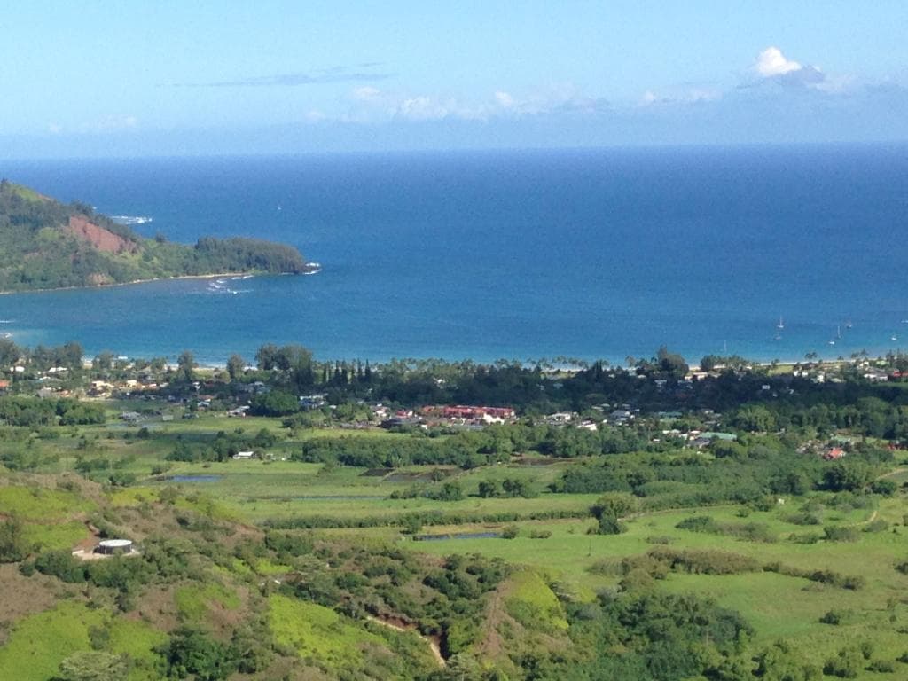 View from atop of our mountain hike