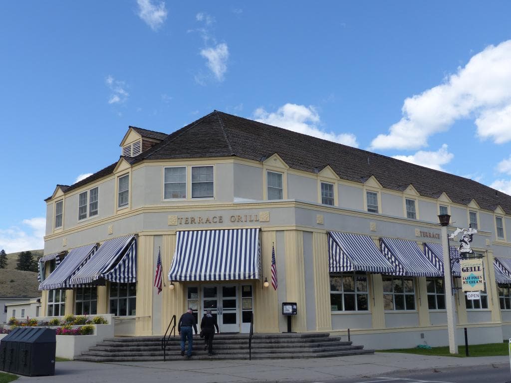 Terrace Grill at Mammoth Hot Springs, Yellowstone NP