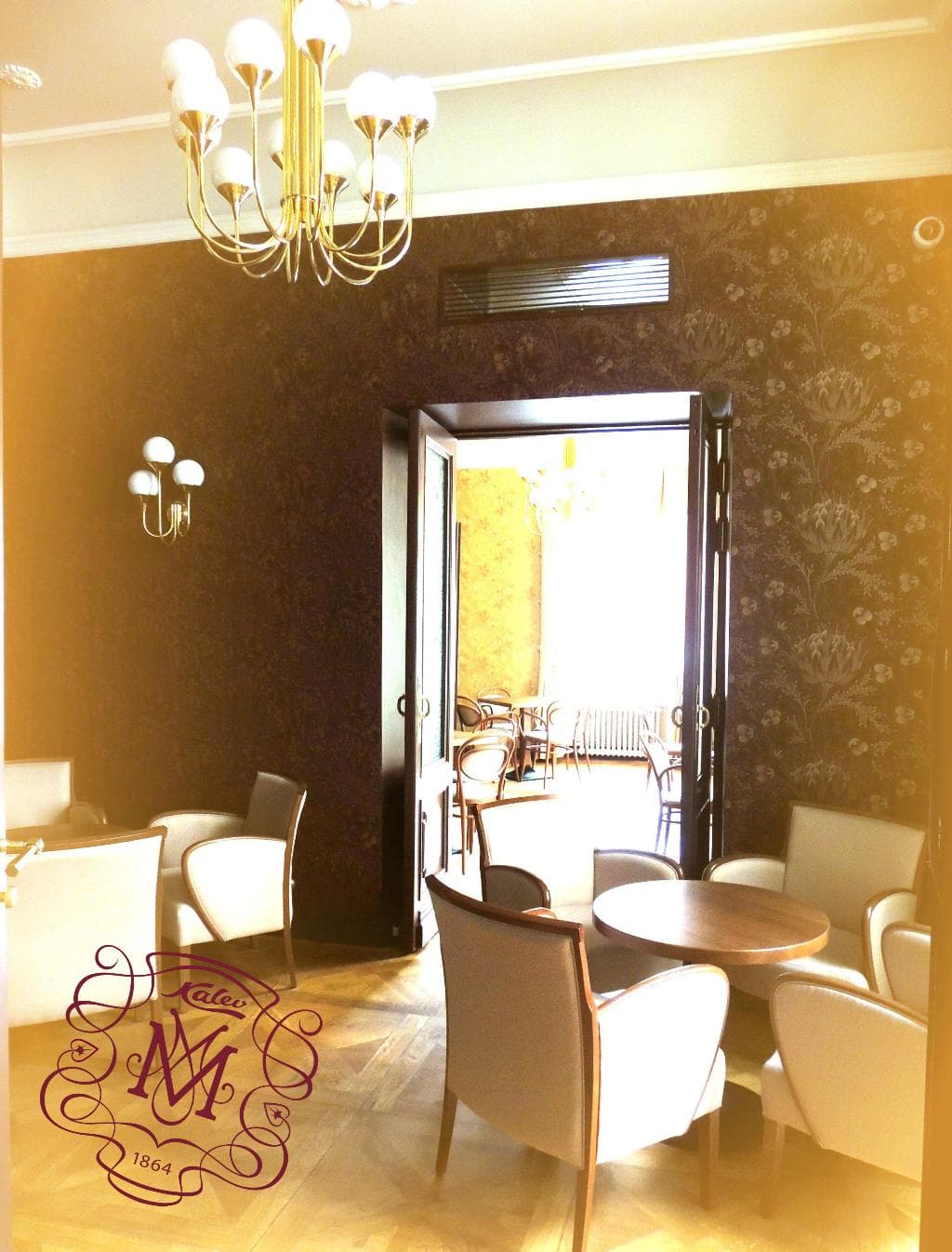 Maiasmokk cafe second floor