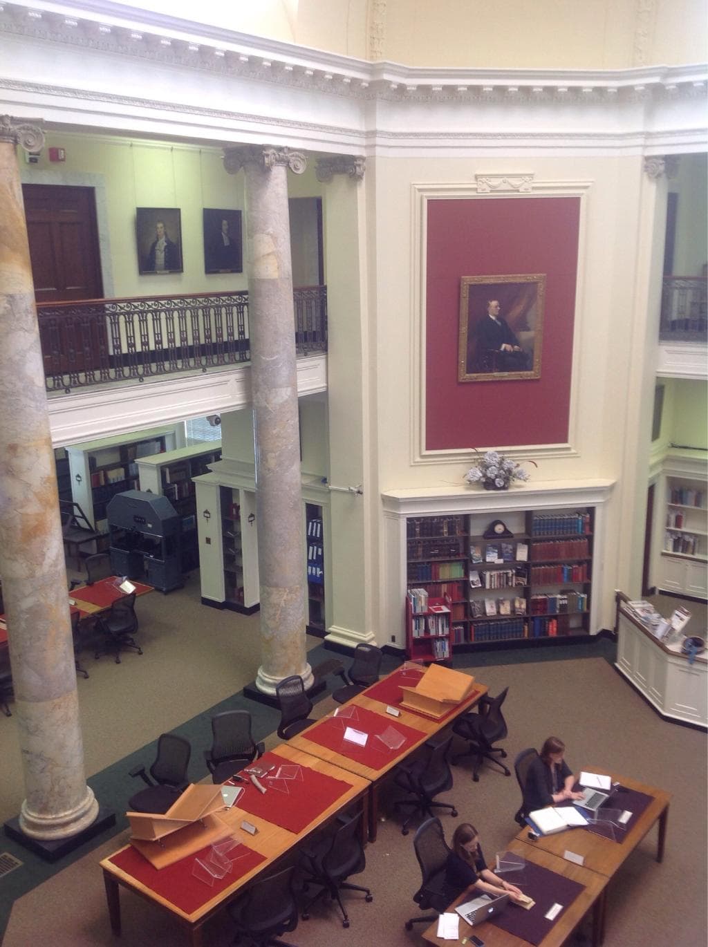 Inside view of research area