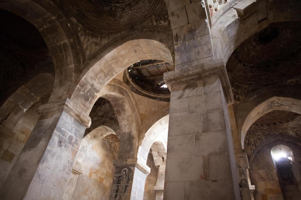 Beautiful arches in second church