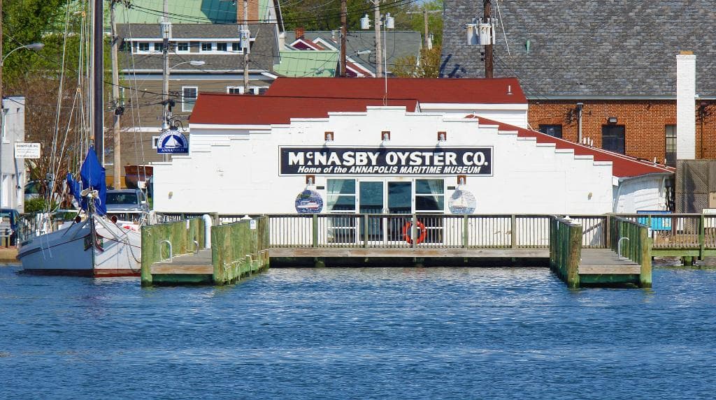 View of the front of the Museum