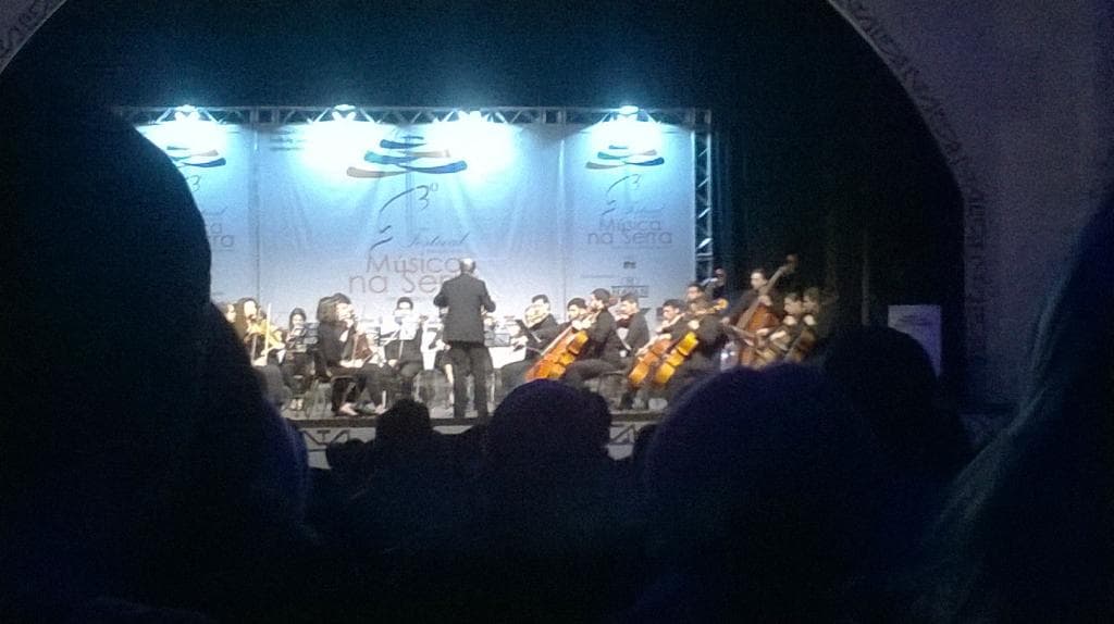 Concerto de encerramento do 3° Festival Música na Serra no Teatro Marajoara