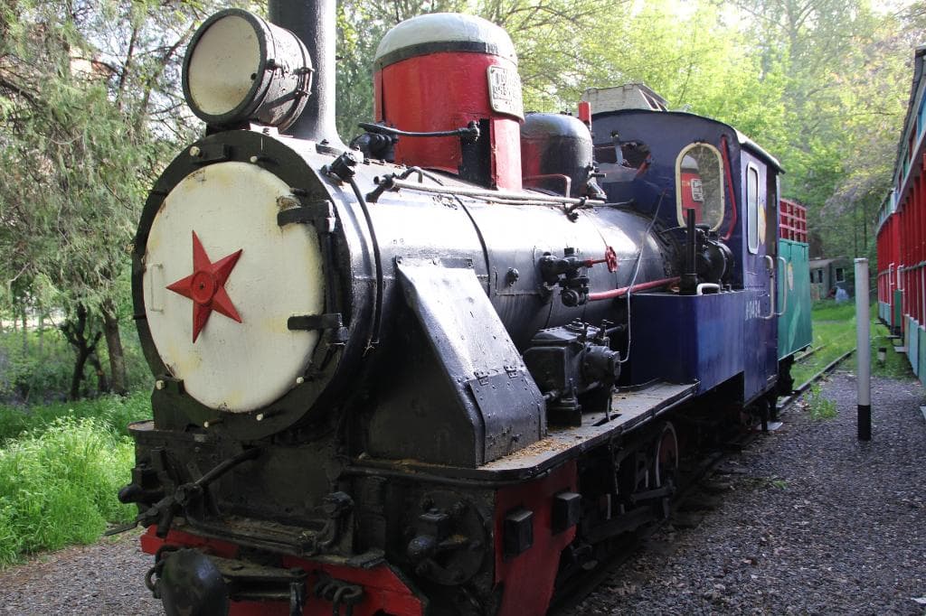 Паровоз на запасном пути