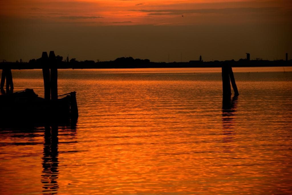 tramonto da S. Erasmo