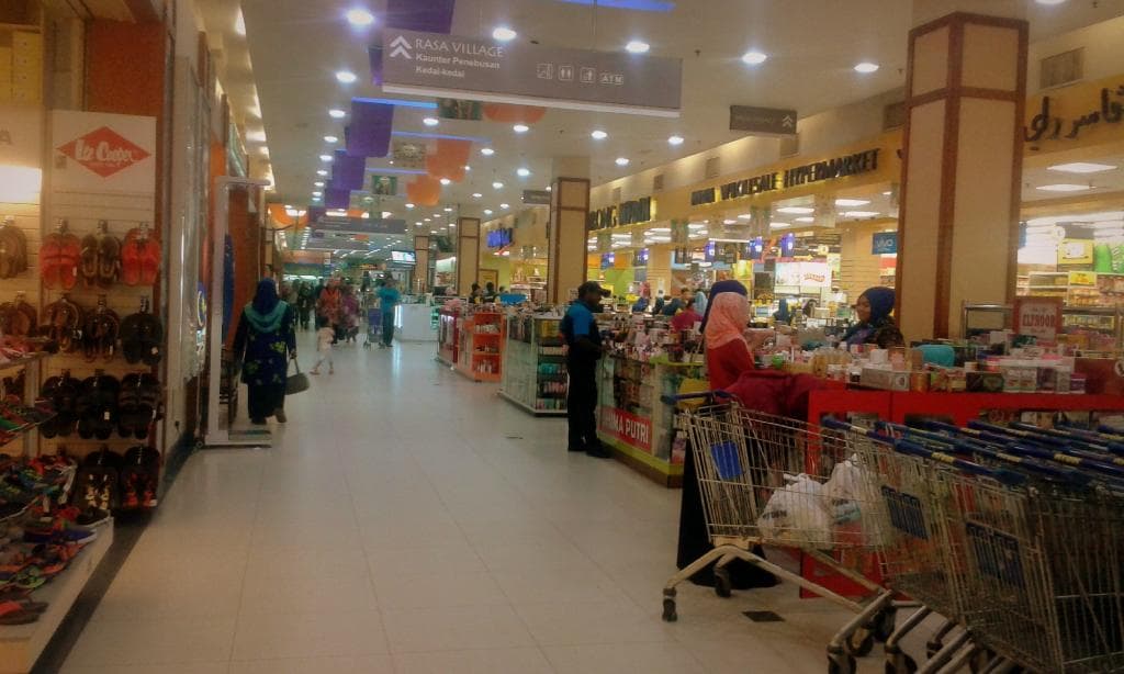 Inside the Mydin Mall