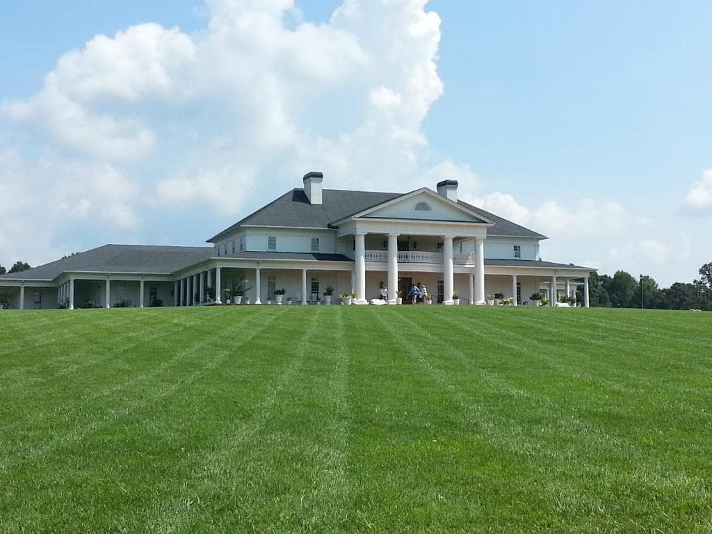 The view when you arrive to the building.