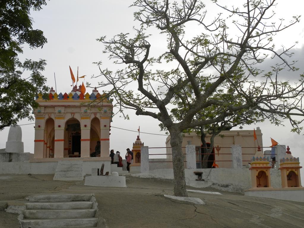Dhoramnath Temple at top of Hill