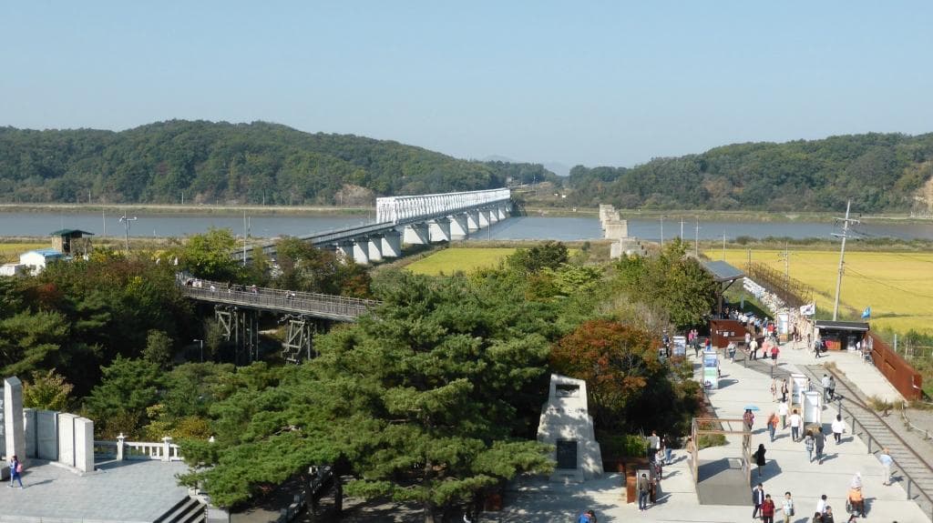 The Freedom Bridge connection North and South Korea