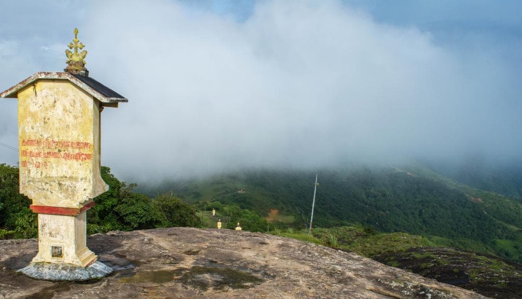 The view on the way to top