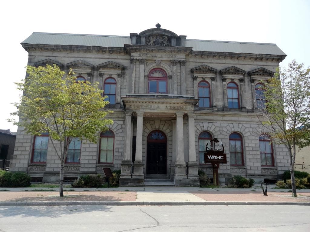 Workers Arts & Heritage Centre exterior shot - used to be the old Customs House