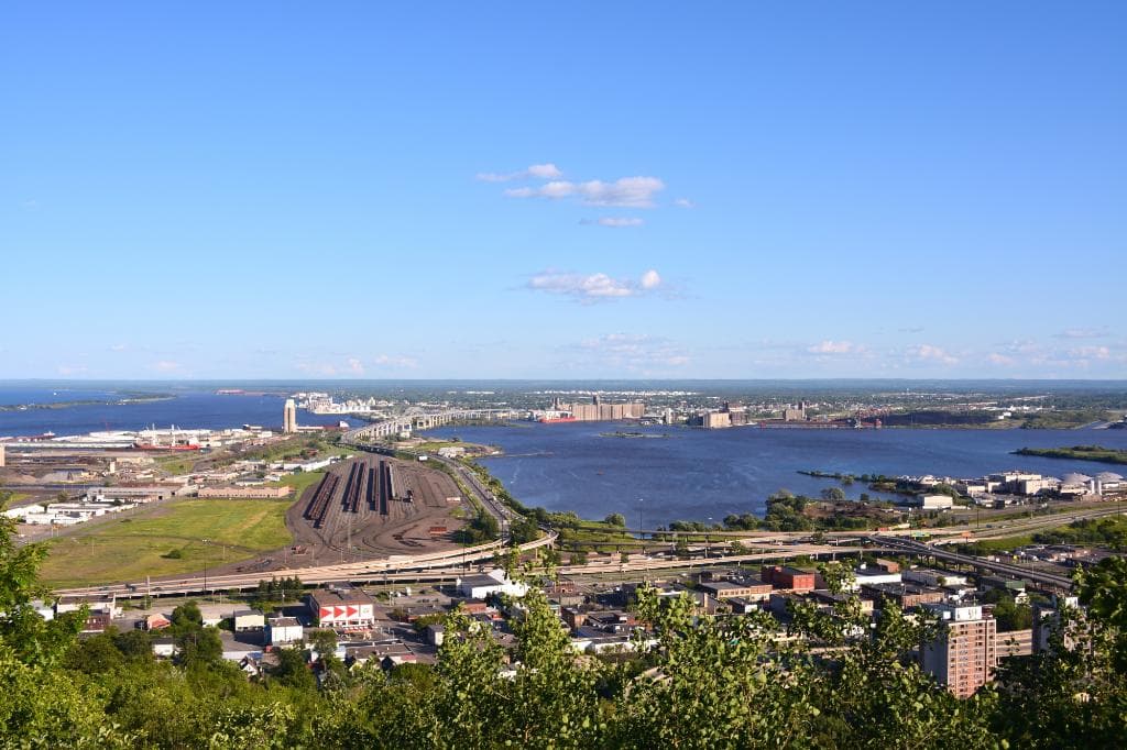 Duluth from the Skyline Parkway