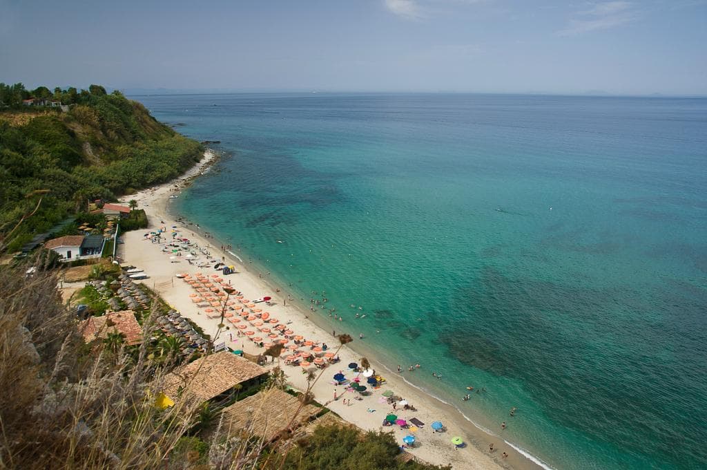 Torre Marino (VV) Calabria  Panoramica della spiaggia