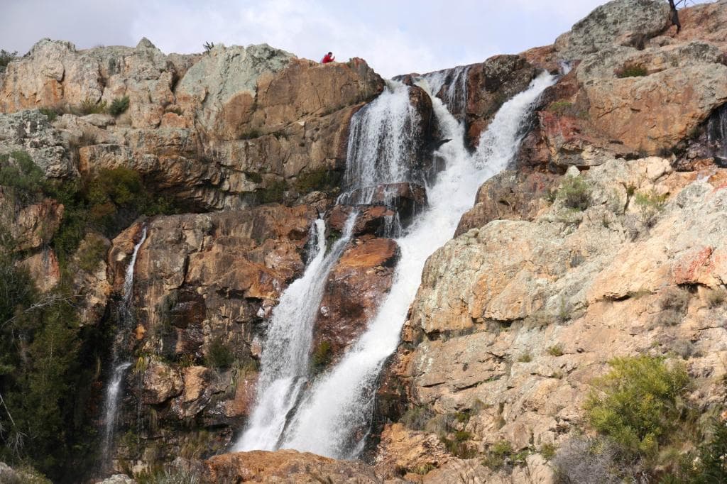 Waterfall in Tulbagh - Waterval Nature Reserve, 09 August 2015