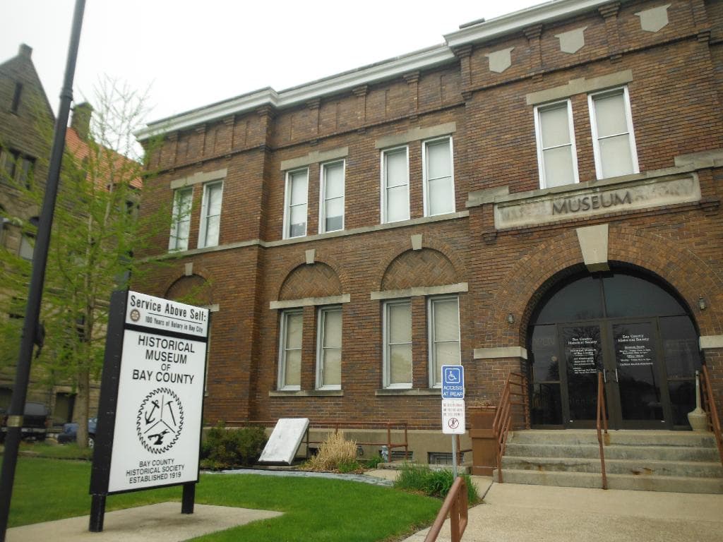 Front of Bay City Historical Museum