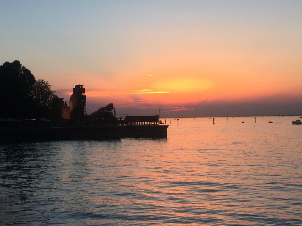 ボーデン湖夕方