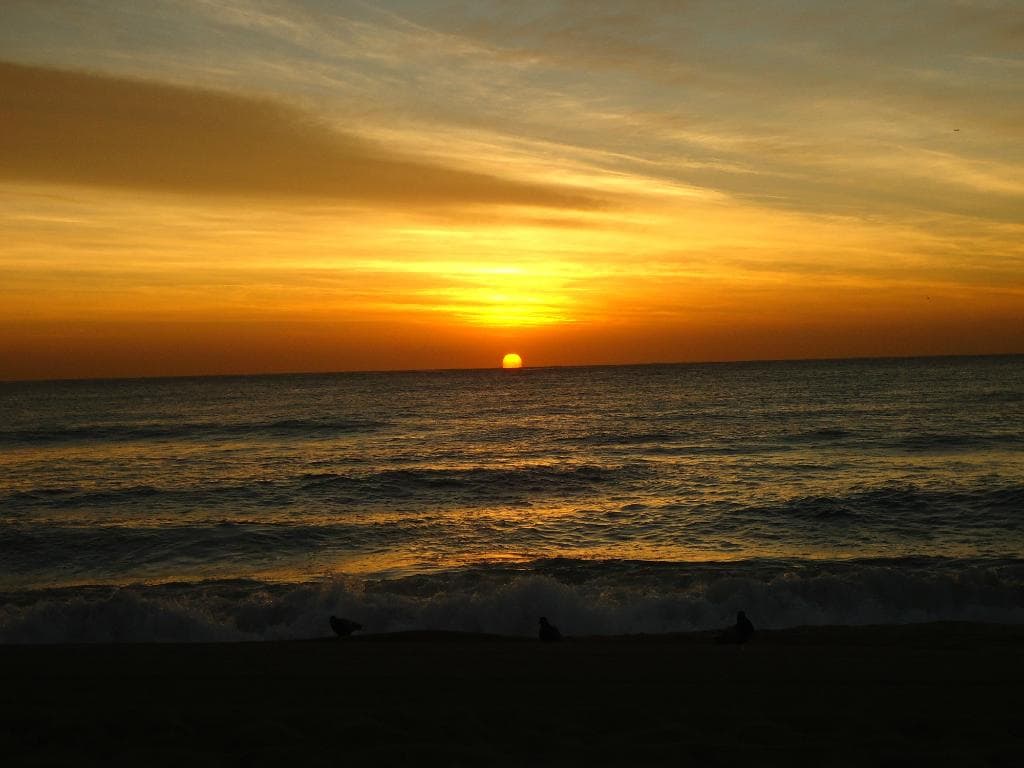 Un precioso atardecer