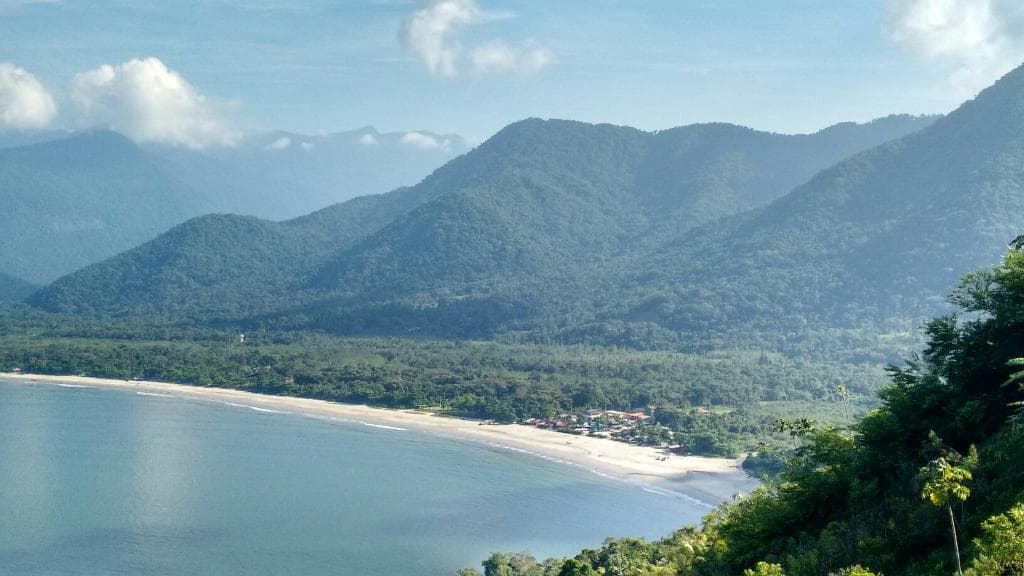 Caminho pra chega a praia da amada lugar maravilhoso