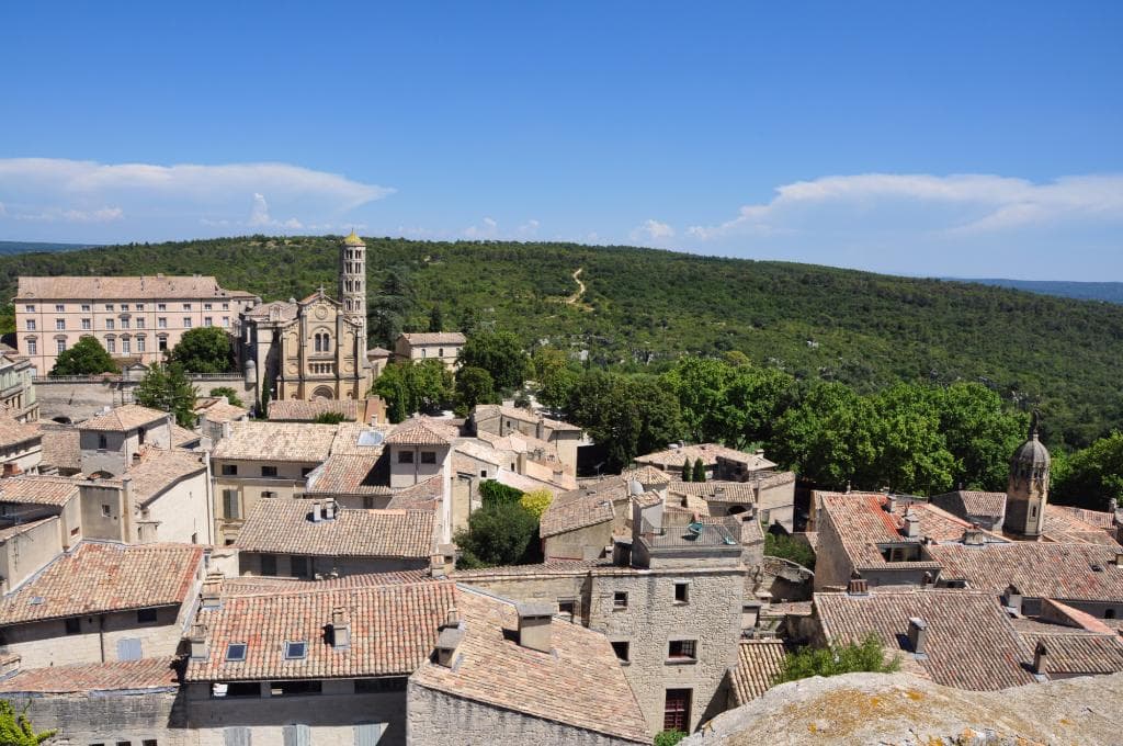view from top of tower