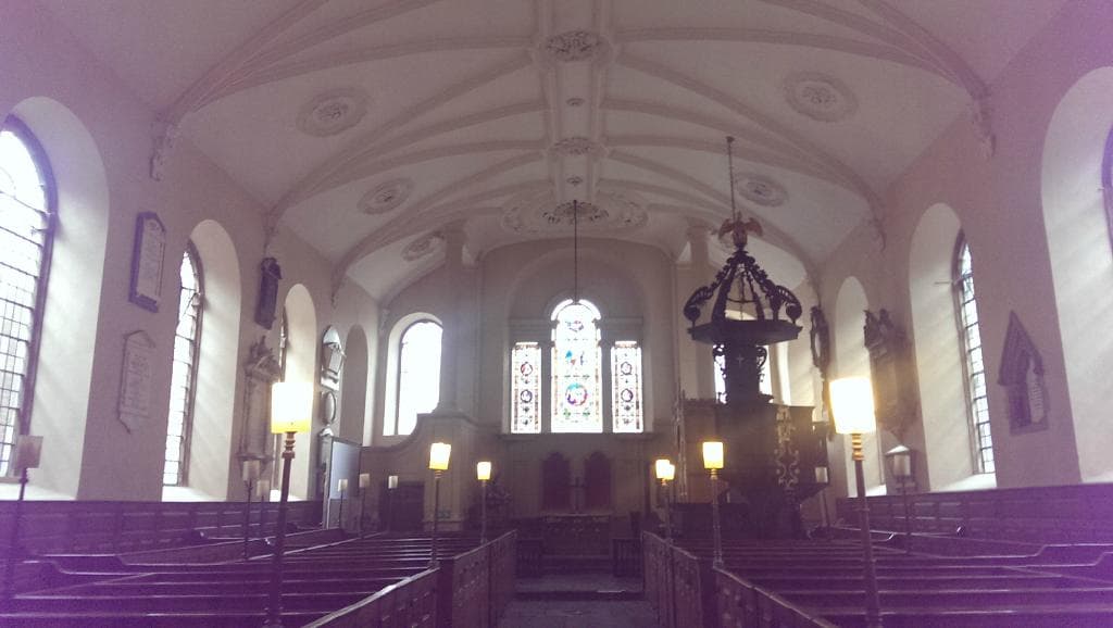 Inside St. Swithun's