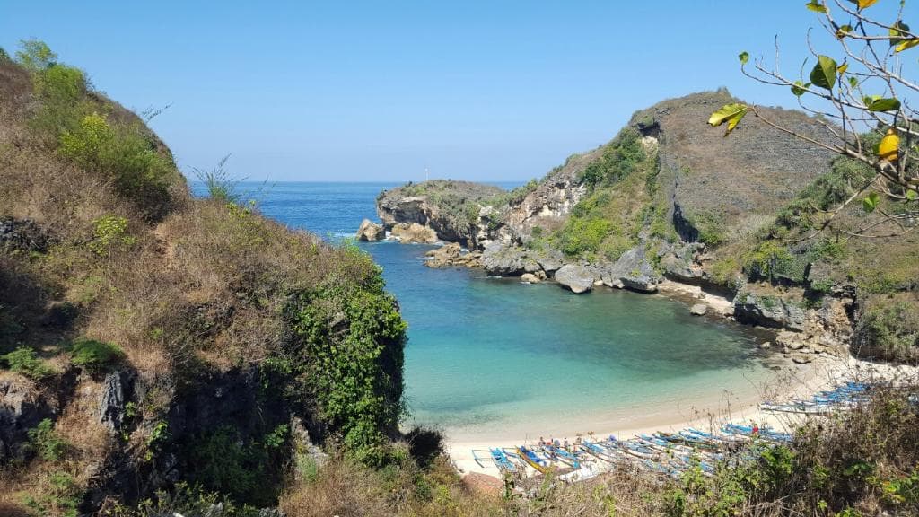 View dari atas bukit