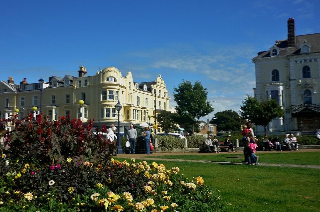 Floral display at North Western Garden