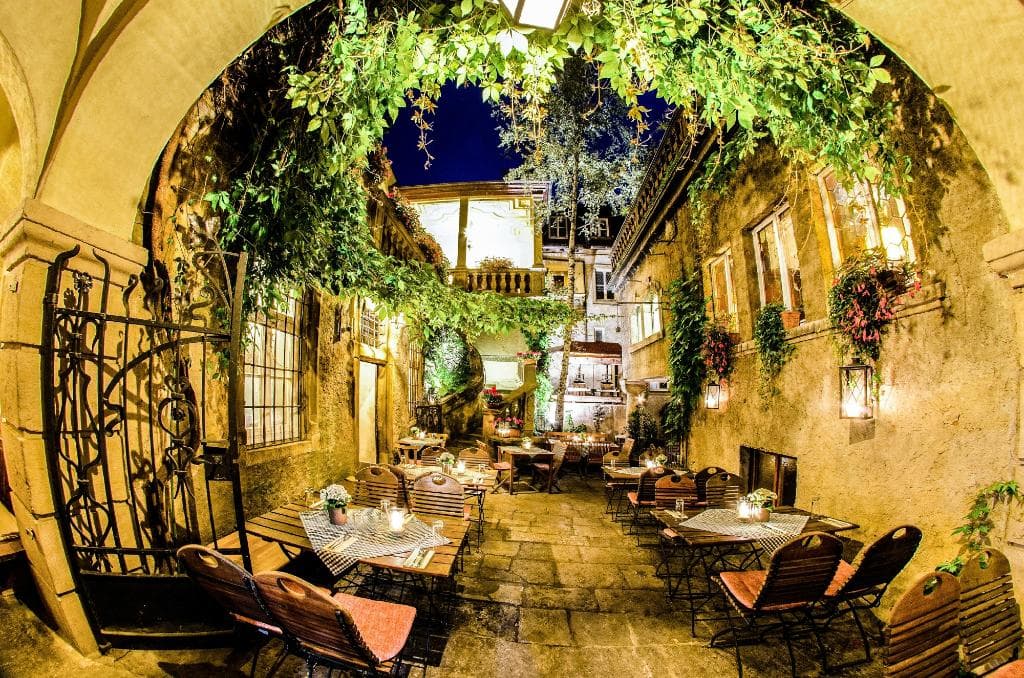 Historischer Innenhof