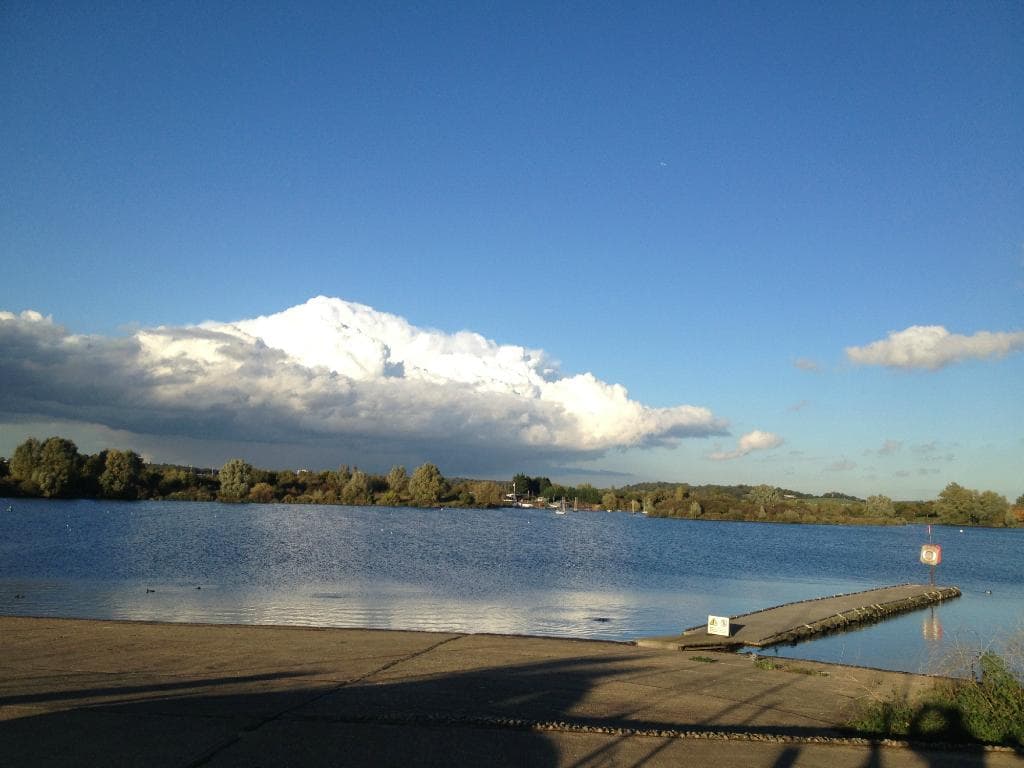 view of the lake