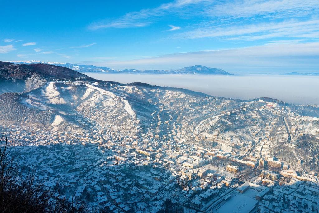Brasov seen from Tampa